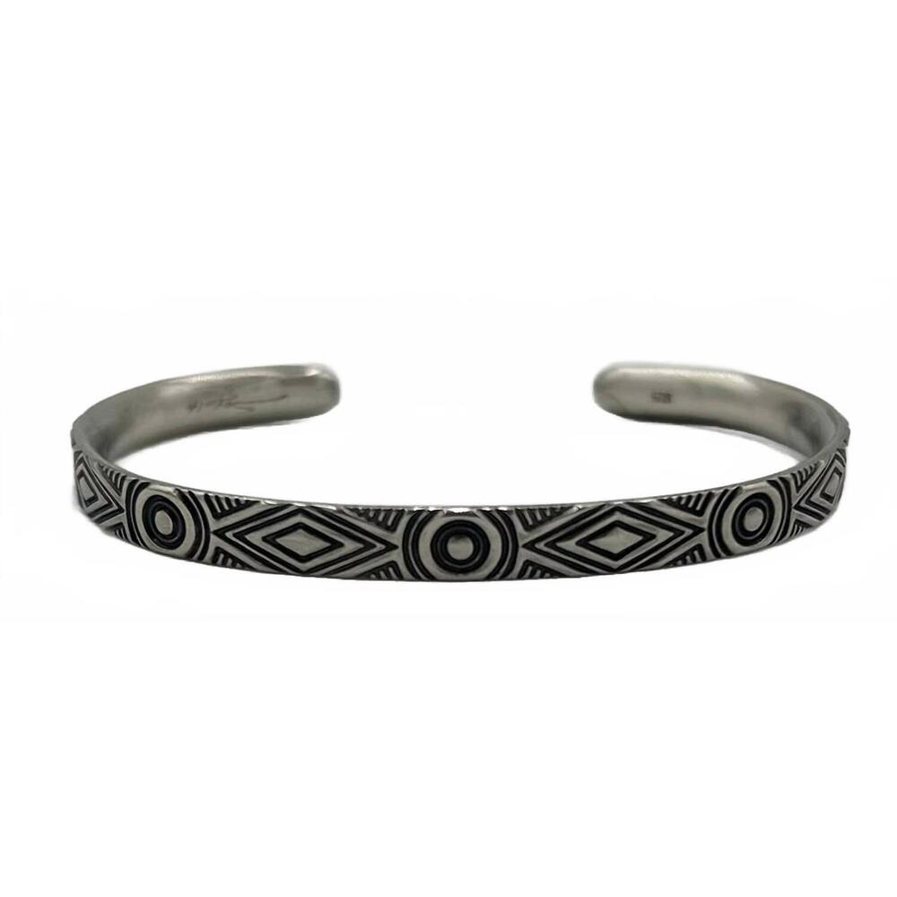 NEW SERGIO LUB men's resonance bracelet in sterling silver